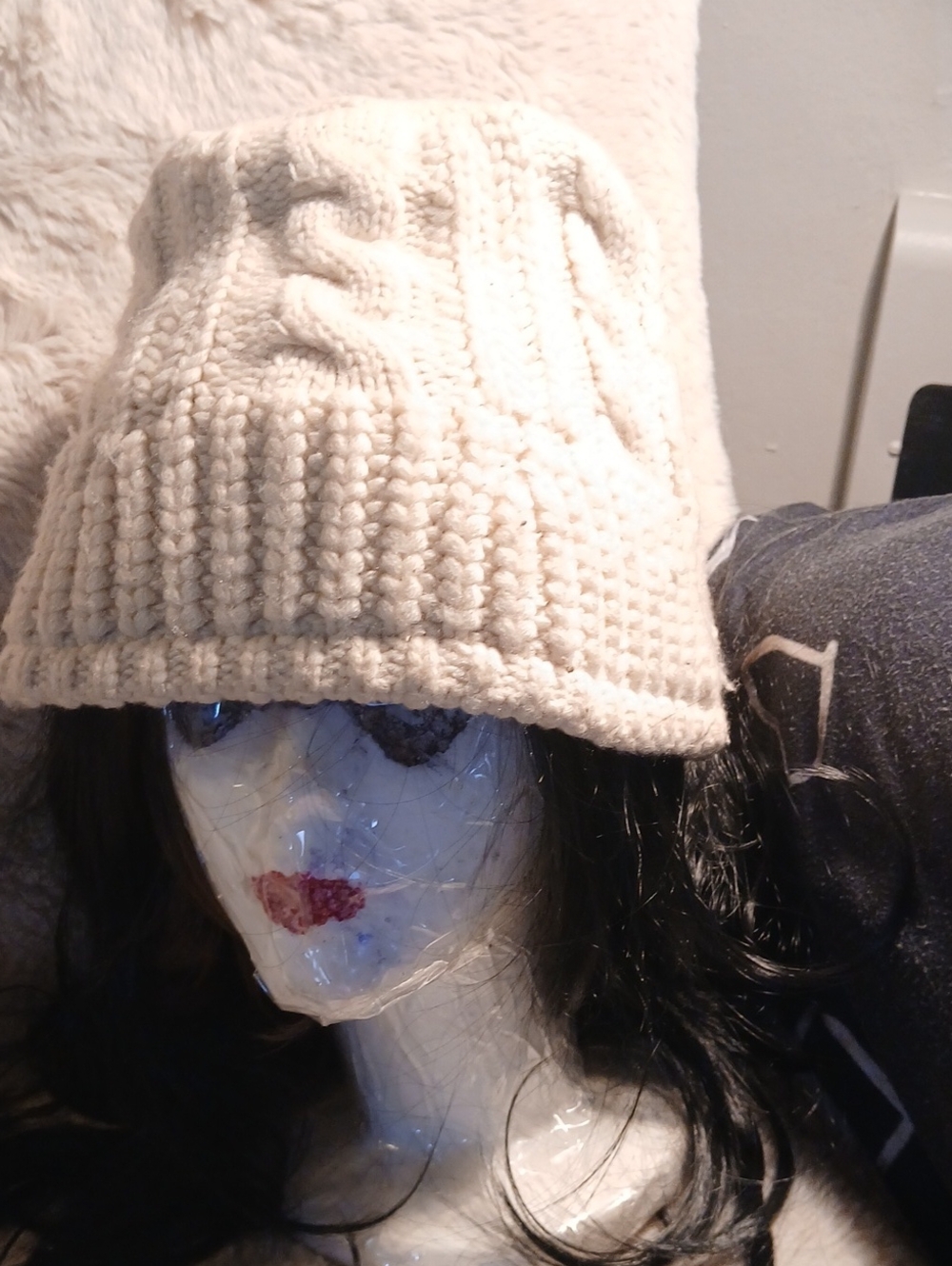Hip Hop Cable Knit Winter Beanie Hat
